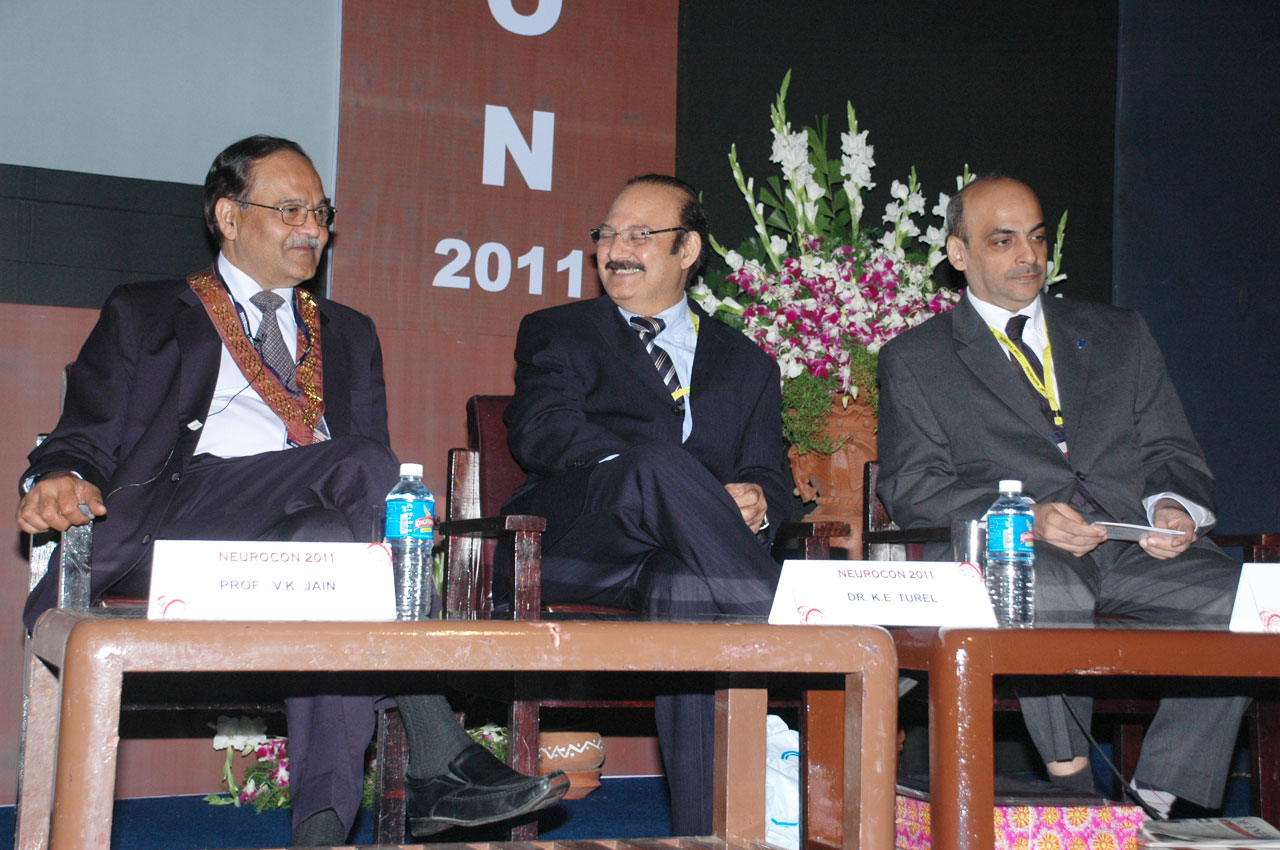 As President of Neurological Society of India during inauguration of the annual conference 2011.